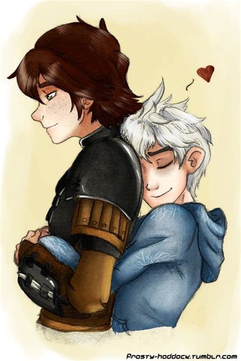 hiccup x jack hiccup jack jack frost jake frost