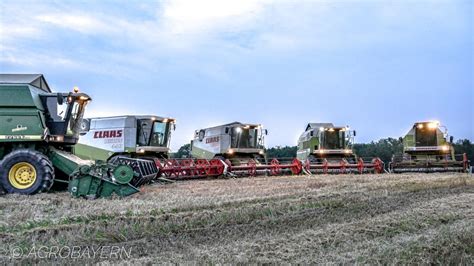 Big Grain Harvest 2020 5 Combines Youtube