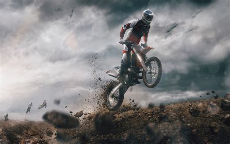 Support us by sharing the content, upvoting wallpapers on the page or sending your own background pictures. Motocross 4K Wallpapers | HD Wallpapers | ID #22707
