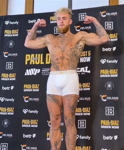 Jake Paul Forced To Strip Naked In Order To Make Weight For Blockbuster