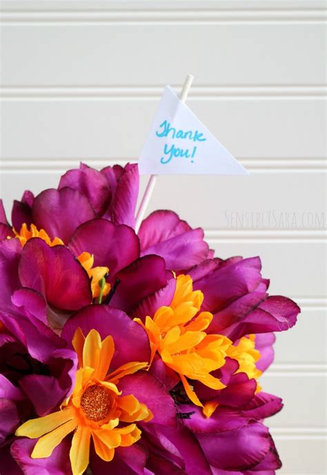 Thank You Bouquet For Teacher Appreciation Week