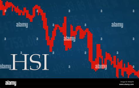 The Hong Kong Stock Market Index Hang Seng Index Or Hsi Is Falling The
