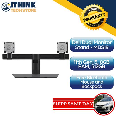 Dell Dual Monitor Stand Mds19 Shopee Malaysia