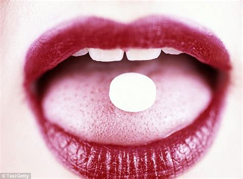 Scientists Discover The Best Way To Swallow Tablets Daily Mail Online