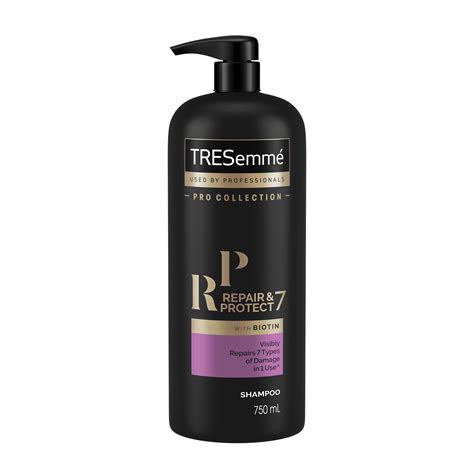 Infused with macadamia oil, wheat proteins and avocado, tresemmé botanique damage recovery system is a fabulous remedy for damaged and dry hair. TRESemmé Repair & Protect 7 Shampoo