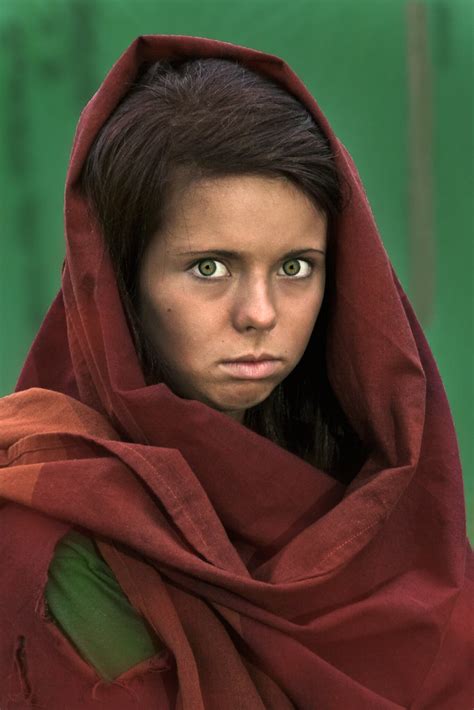Afghan Girl For Class We Had To Redo A Famous Photograph Flickr