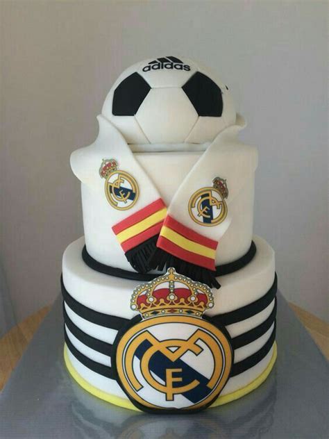 Pin By Rebeca Córdoba On Pasteles Real Madrid Cake Real Madrid