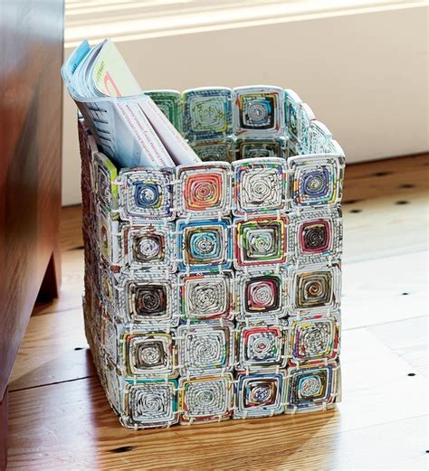 Recycled Waste Bin This Multi Purpose Container Is Crafted Of