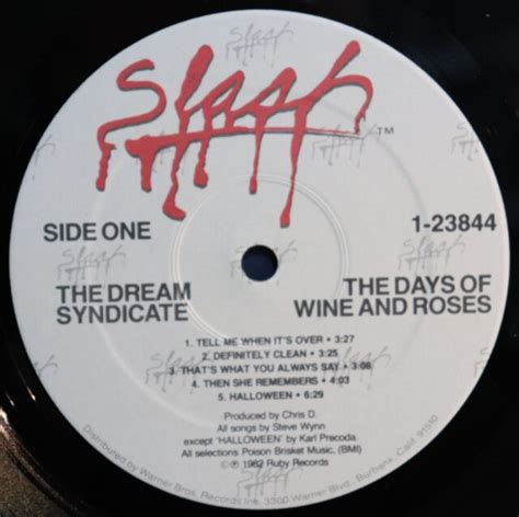 Days Of Wine And Roses By The Dream Syndicate Cd 1993 For Sale