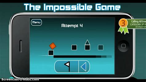 The Impossible Game Demo Xd Youtube