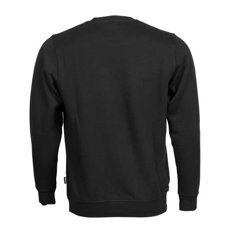 Brand Club Crew Neck Sweater Black | BALR.® png image