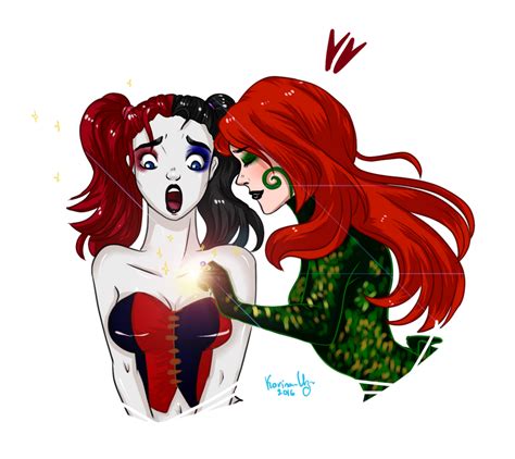 Harley Quinn And Poison Ivy By Karin Uz On Deviantart
