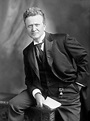 Robert M. La Follette, Sr. in a photo from 1906 during his tenure as U ...