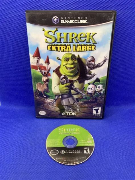 Shrek Extra Large Nintendo Gamecube 2002 Tested 3600 Picclick Ca