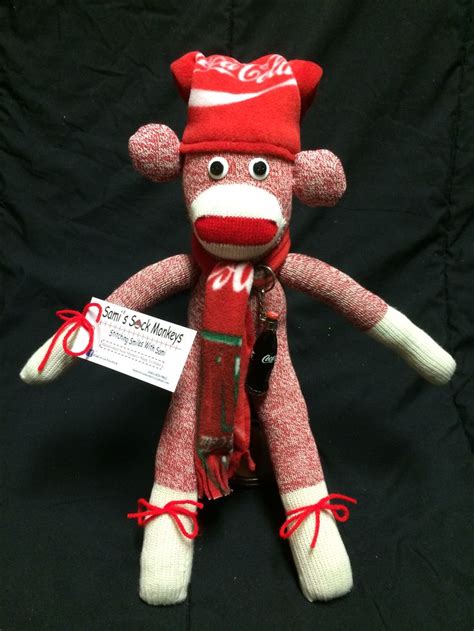 Custom Sock Monkey Handmade From The Original Rockford Red Heel Sock