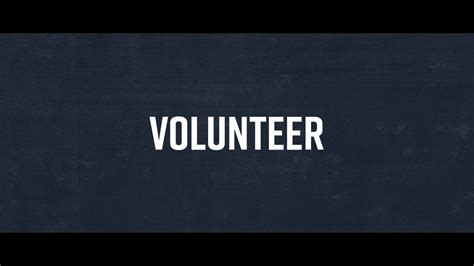 Volunteer By Motion Worship Youtube