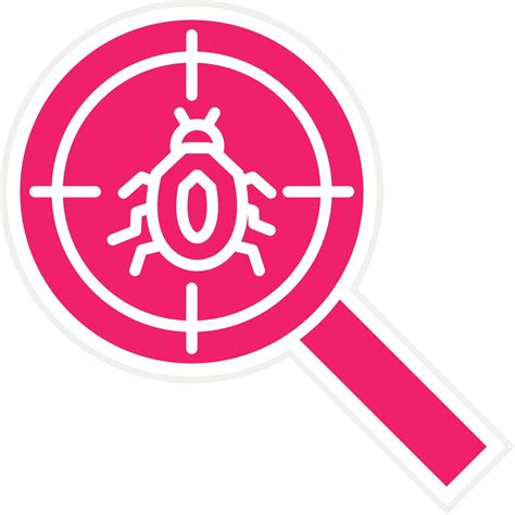 Bug Tracking Vector Icon Style 22433294 Vector Art At Vecteezy