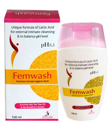 Femwash Feminine Intimate Hygiene Wash Intimate Cleansing Liquid 300 Ml Pack Of 3 Buy Femwash