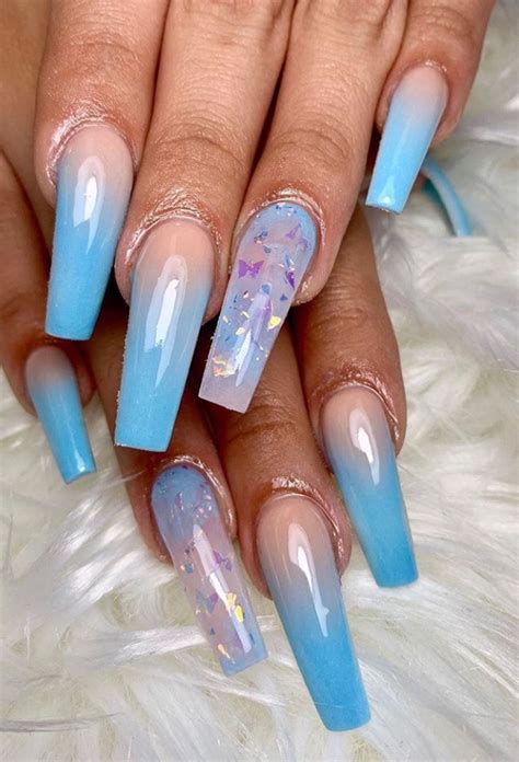 42 Beautiful Acrylic Coffin Ballerina Nails Design Ideas This Summer