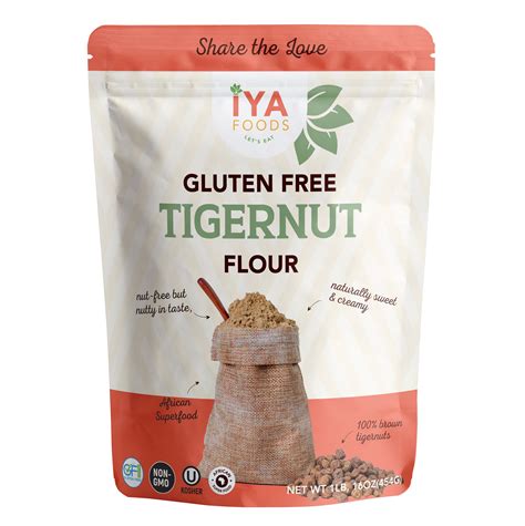 Iya Foods Fine Tigernut Flour 1 Lb Walmart Com