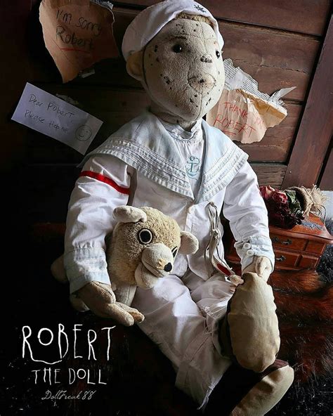 Robert The Doll Haunted Big Size Super Quality Replica Etsy