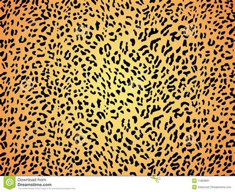 Seamless Leopard Skin Pattern Fur Stock Illustration Illustration Of