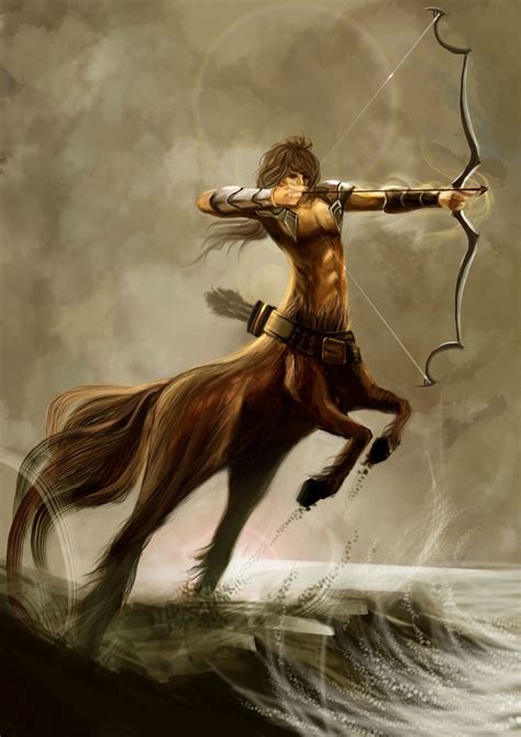 Centaurs One Of A Race Of Monsters Having The Head Arms And Trunk Of A Man And The Body And