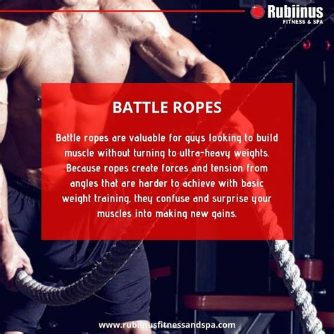 Battle Rope Workouts Work The Muscles In Your Abs Back And Glutes