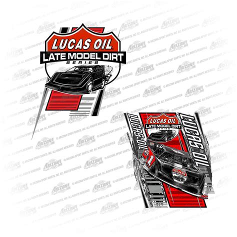 Lucas Oil Late Model Dirt Series Rally Logo Decal Gotta Race