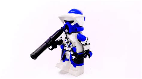 Custom Lego Star Wars 501st Arf Trooper Epic Custom Clones Youtube
