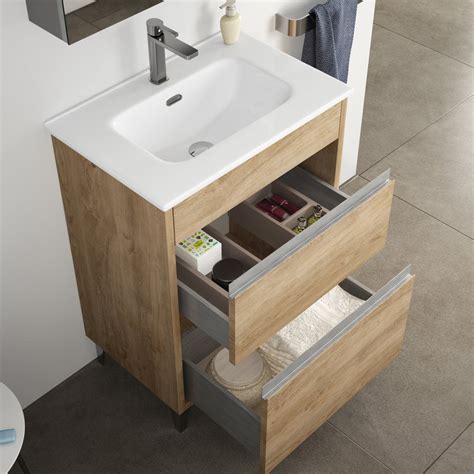 60 Cm Mueble De Baño Coycama Modelo Berna Suspendido