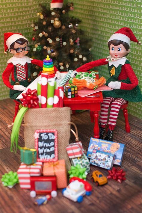 elf to do list wrap wrap wrap christmas toys elf on the shelf awesome elf on the shelf