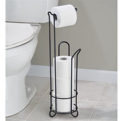 Bathroom floors are a breeding ground for germs and bacteria. Espana Free Standing Toilet Paper Holder | Free standing ...