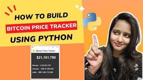 How To Make A Real Time Bitcoin Price Tracker Using Python Python