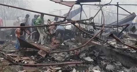 India Fireworks Factory Explodes In Massive Blaze Killing 12 People As