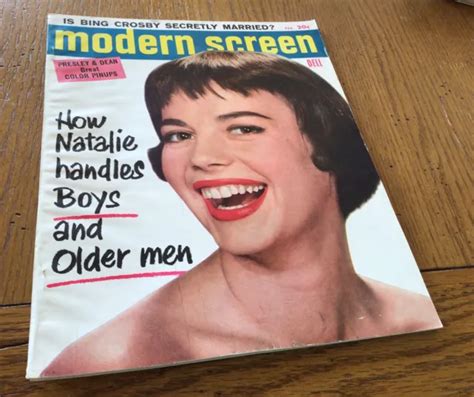 Modern Screen Magazine February 1957 Natalie Wood Presley And Dean