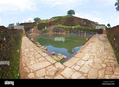 Royal Bathing Pool Sigiriya Lion Rock Fortress 5th Century Ad Unesco