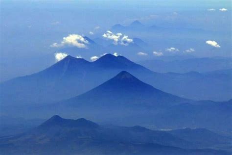 Impresionante Guatemala Volcanes Agua Fuego Acatenango Y Pacaya