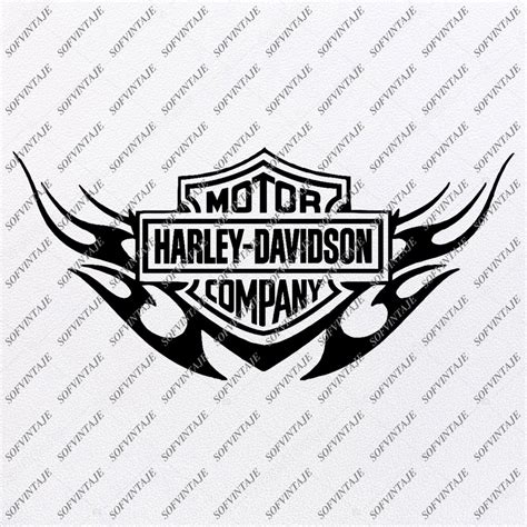 Harley Davidson Svg File Skull Svg Design Clipart Motorcycles Svg Fi