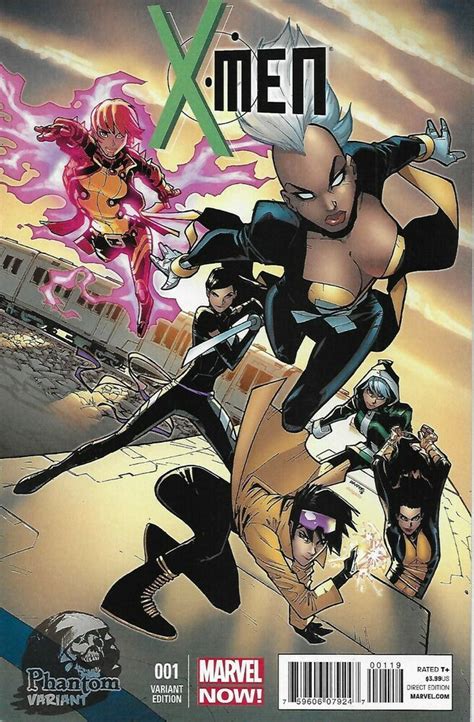 X Men Comic Issue 1 Limited Phantom Variant Modern Age First Print 2013