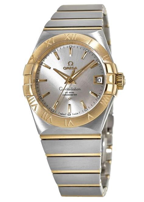 Omega Constellation Automatic Chronometer 38mm Silver Dial Stainless