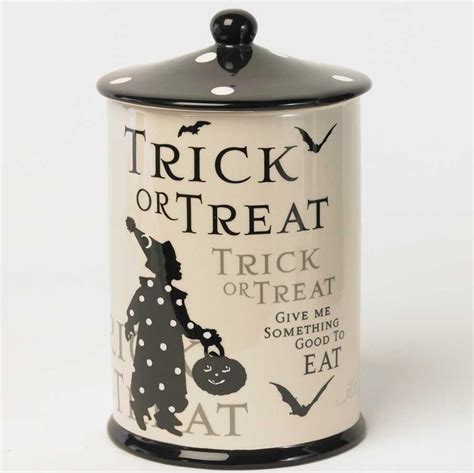 Trick Or Treat Cookie Jar Halloween Cookie Jar Classy Halloween