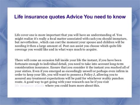 We all know that life insurance is a great way to protect your family now, and even help plan for your family's financial future. Life Insurance Quotes - Insurance Quotes