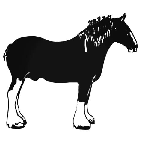 Draft Horse Silhouette Clip Art 20 Free Cliparts Download Images On