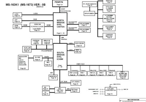 Msi Ms 163k1 Ms 1673 Rev 0b Motherboard Diagram Download