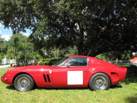 This 1962 ferrari 250gto by scaglietti is billed as the world's most important, desirable, and legendary motorcar. 1962 FERRARI 250 GTO BERLINETTA ' OUTSTANDING RECREATION' for sale in Sarasota, Florida, United ...