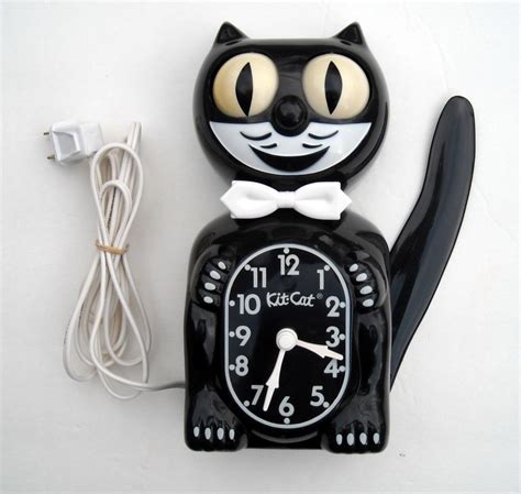 Vintage Electric Kit Cat Klock Kat Clock Felix Original Excellent Kit