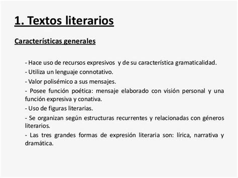 Textos Literarios Caracteristicas Tipos Estructura Y Ejemplos Images