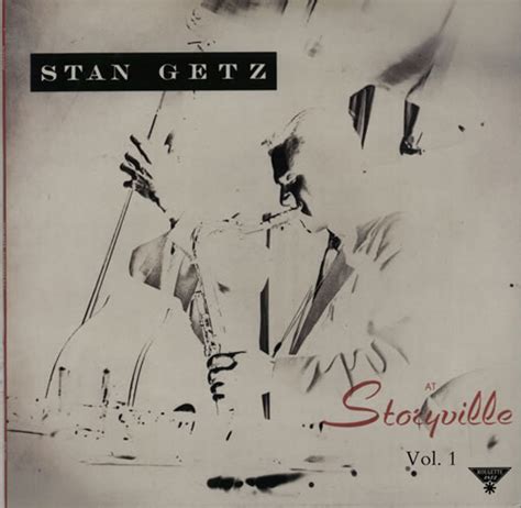 Stan Getz At Storyville Vol 1 And 2 Uk 2 Lp Vinyl Record Set Double Lp