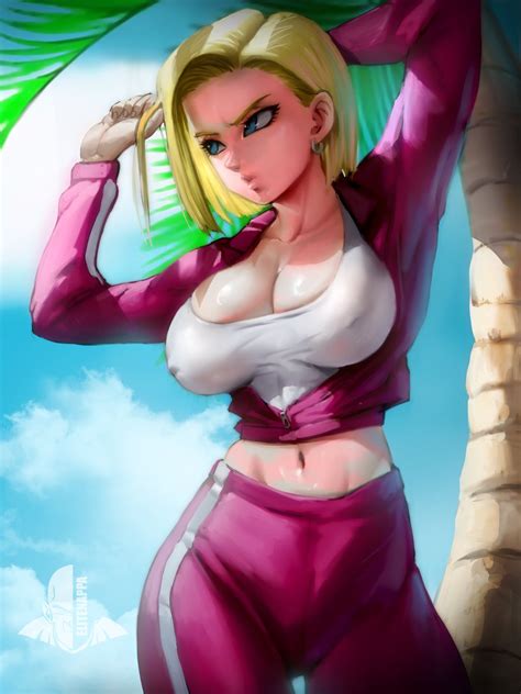 🔞dragonball In Color🔞 On Twitter Rt Elitenappa1 Android 18 Wearing